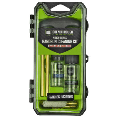 Breakthrough Clean 9mm/.38/.357 Caliber Vision Series Pistol Cleaning Kit