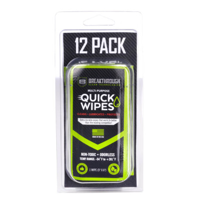 Breakthrough Clean Multi-Purpose CLP Wipes 12pk