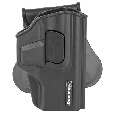 Bulldog Rapid Release For Sig P320 Paddle Holster Right Hand Polymer Black