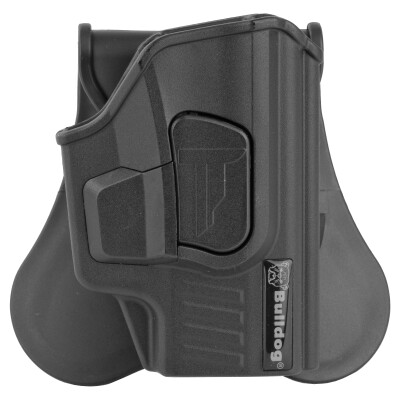Bulldog Rapid Release For Sig P365 Paddle Holster Right Hand Polymer Black