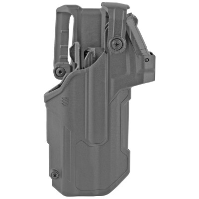Blackhawk T-Series L3D Red Dot Sight Duty Holster fits Glock 17/19/22/31 with TLR1/TLR2 Right Hand Polymer Black