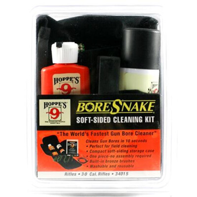 Hoppes Boresnake Field Cleaning Kit .30 Caliber Rifle 34015