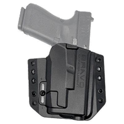 Bravo Concealment OWB LB Holster for Glock 19 Streamlight TLR-7A
