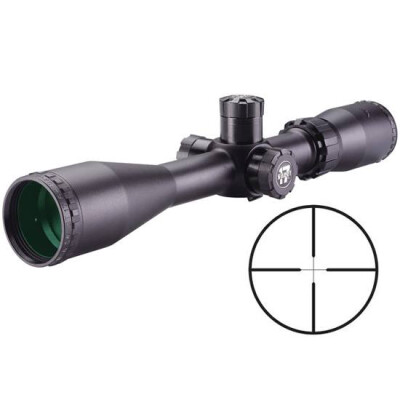 BSA Sweet 17 Riflescope 6-18x40mm Duplex Reticle 1/4 MOA .17 Caliber Adjustable Objective Matte Black