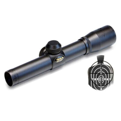 BSA Optics Pistol Handgun Scope 2x20mm Duplex Reticle 1/4 MOA Black