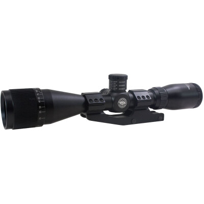 BSA Optics Tactical Weapon 3-12X40mm Riflescope Mil-Dot Reticle 1" Tube .25 MOA Adjustments Adjustable Parallax Second Focal Plane Matte Black