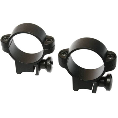 Burris Deluxe Steel Rimfire Rings 1" Medium Matte Black 420069