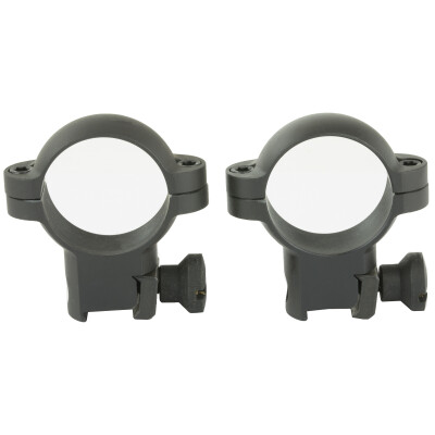 Burris Deluxe Steel .22 Scope Rings High Matte Black Finish 420076