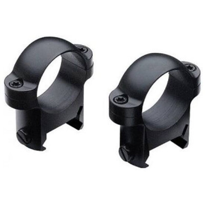 Burris Zee Rings Low Height 1" Tube Diameter .65" Height Steel Matte Black 420083