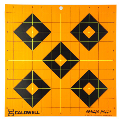 Caldwell Orange Peel 12" Sight-In Target 25-Pack
