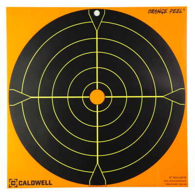 Caldwell Orange Peel 12" Bullseye Target 5-Pack