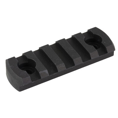 CMC Triggers Conversion Rail from M-LOK to 5 Slot Picatinny Anodized Aluminum Matte Black 81722