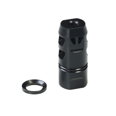 CMMG ZEROED 5.56 Muzzle Brake Threaded 1/2x28 Black
