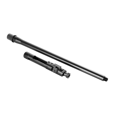 CMMG AR-15 Barrel/BCG Kit 9mm Luger 16" 4140 Chrome-Moly Barrel Salt Bath Nitride Matte Black Finish
