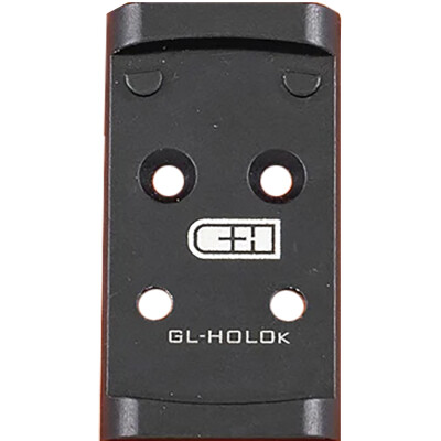 C&H Precision V4 MIL/LEO for Glock MOS Optics Plates for Holosun 407K/507K