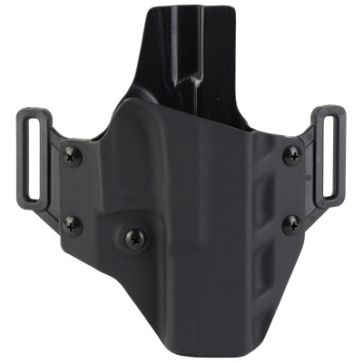 Crucial Concealment Covert OWB Holster fits Glock 17/22/31 Right Hand Optics Compatible Polymer Black