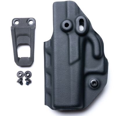 Crucial Concealment Covert IWB Holster fits Ruger LCP II Ambidextrous Optics Compatible Kydex Black