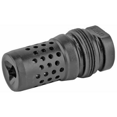 Dead Air Armament Xeno Mount Muzzle Brake Muzzle Device Threaded 1/2x28 Steel Matte Black