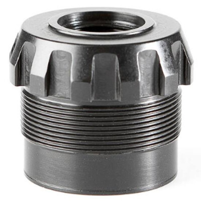 Dead Air Armament Fixed Barrel Mount 1/2x28 For Wolfman/Ghost-M Matte Black