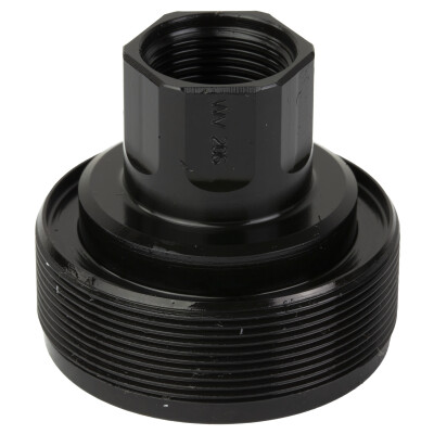 Dead Air Armament Wolverine PBS-1 Fixed Mount Threaded 5/8x24 Matte Black