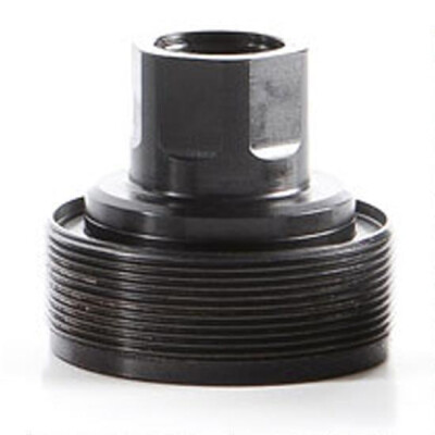 Dead Air Armament Wolverine PBS-1 Fixed Mount Threaded 24mm Right Hand Long Version Matte Black