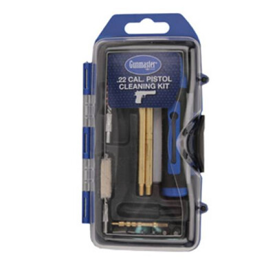 DAC Technologies Gunmaster 14 Piece Pistol Cleaning Kit with 6 Piece Driver Set 22 Caliber GM22P