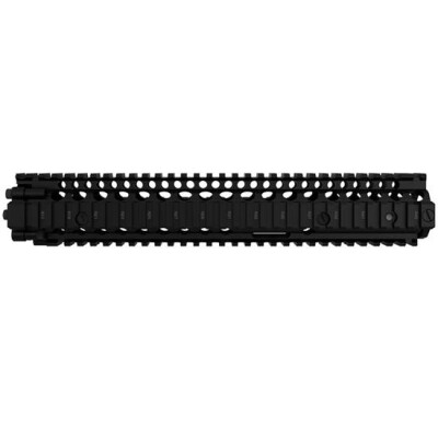Daniel Defense M4A1 RIS II AR-15 Quad Rail 12.25" Long Free Float Black DD-8001-BK