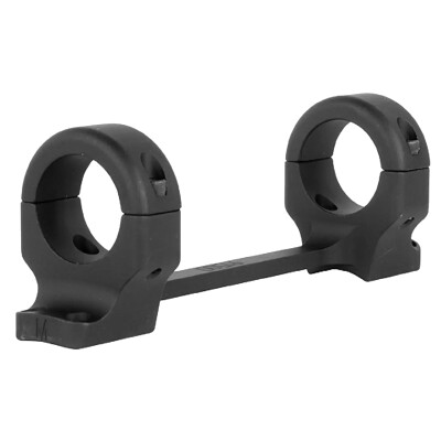 DNZ Products Game Reaper Single Piece Scope Mount For Remington 700 Short Action 30mm High Aluminum Black L36700