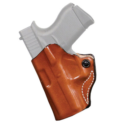 DeSantis Mini Scabbard OWB Left Hand Holster for S&W M&P Shield EZ Tan