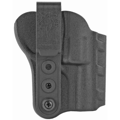 DeSantis Gunhide Slim-Tuk IWB Tuckable Holster Fits Ruger LCR/LCRx Ambidextrous Kydex Black
