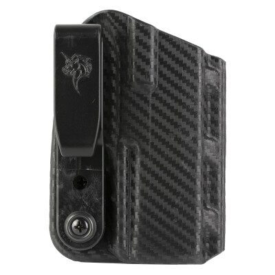 DeSantis Gunhide Slim-Tuk Holster fits SIG Sauer P365 X Macro IWB Holster Ambidextrous Tuckable Kydex Carbon Fiber