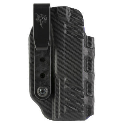 DeSantis Gunhide Slim-Tuk Holster fits Glock 17/19 IWB Holster Ambidextrous Tuckable Kydex Carbon Fiber