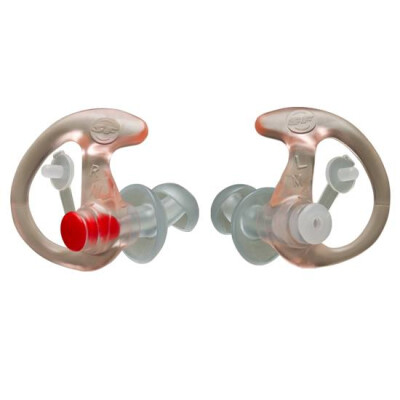 SureFire EP3 Sonic Defender Ear Plug, Medium, Clear