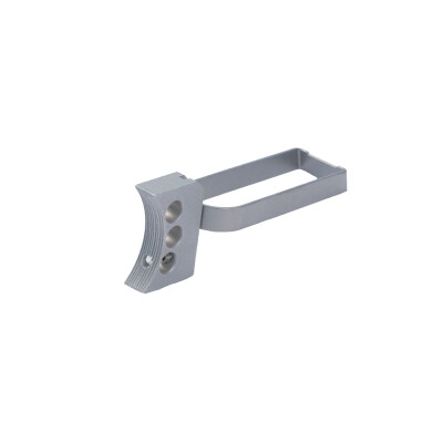 Ed Brown Three Hole Long Trigger For 1911 Aluminum Silver 1001