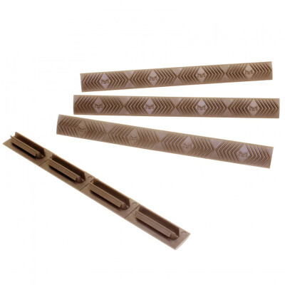 ERGO Grip 4-Slot M-LOK Slot Cover WedgeLok Polymer Flat Dark Earth 4 Pack