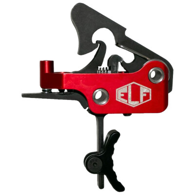 Elftmann ELF APEX Drop-in AR-15 Trigger Large Pin Black Curved