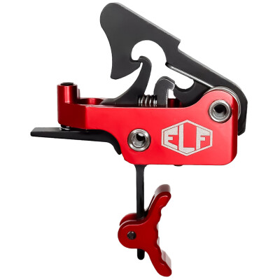 Elftmann ELF APEX PRO Drop-in AR-15 Trigger Red Curved