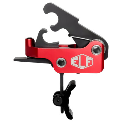 Elftmann ELF-SE Drop-in AR-15 Trigger Large Pin Black Curved