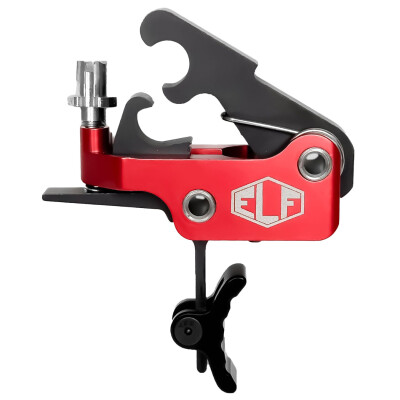 Elftmann ELF-SE Drop-in AR-15 Trigger with Knob Black Curved