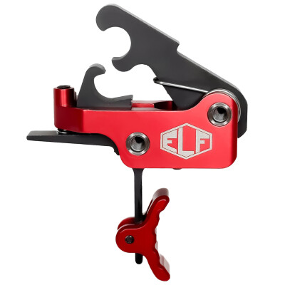 Elftmann ELF-SE PRO Drop-in AR-15 Trigger Red Curved