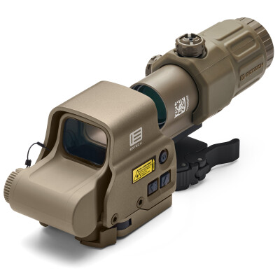 EOTech Hybrid EXPS3-0 Holographic Sight with 3x Magnifier Tan