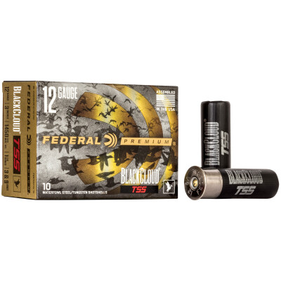Federal Black Cloud TSS 12 Gauge Ammunition 10 Rounds 3" #3 and #9 Steel
