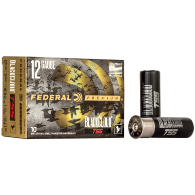 Federal Black Cloud TSS 12 Gauge Ammunition 10 Rounds 3" #7 and BB Steel 1-1/4 Oz