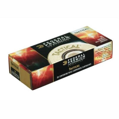 Ammo .223 Rem. Federal Tactical Tru 55 Grain Ballistic Tip 3220 fps 20 Rounds