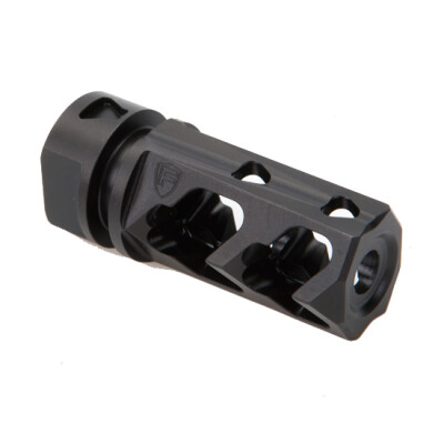 Fortis Manufacturing 5.56mm Muzzle Brake-Black 556-MB-BLK