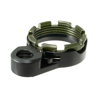 Fortis K2 Lightweight Enhanced AR-15 Castle Nut and End Plate OD Green