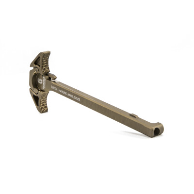 Geissele AR-15 Super Charging Handle Ambidextrous Aluminum Desert Dirt 05-313S