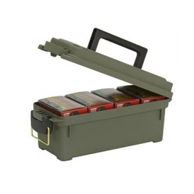 Plano Field Shot Shell Box Hard Polymer OD Green 121202