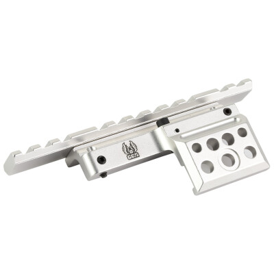 GG&G Side Scope Mount For Ruger Mini-14 Silver