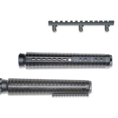 GG&G AR15 Rail Under Foregrip Intergrated Rail for Rifle Length Handguards